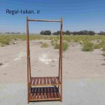رگال لباس چوبی طول ۷۰سانتی متر - تصویر 3