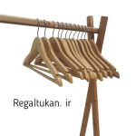 تولیدچوب لباسی چوبی مجموعه ۱۰۰عددی - Image 2