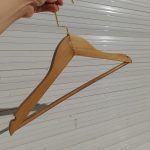 چوب لباسی چوبی کودک  قلاب طلایی ۱۰عددی - تصویر 4