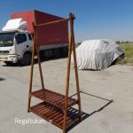 رگال لباس چوبی مدل دو طبقه سرخپوست - تصویر 3
