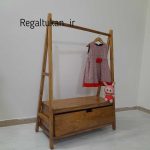 رگال لباس چوبی کشودار ارتفاع ۱۲۰